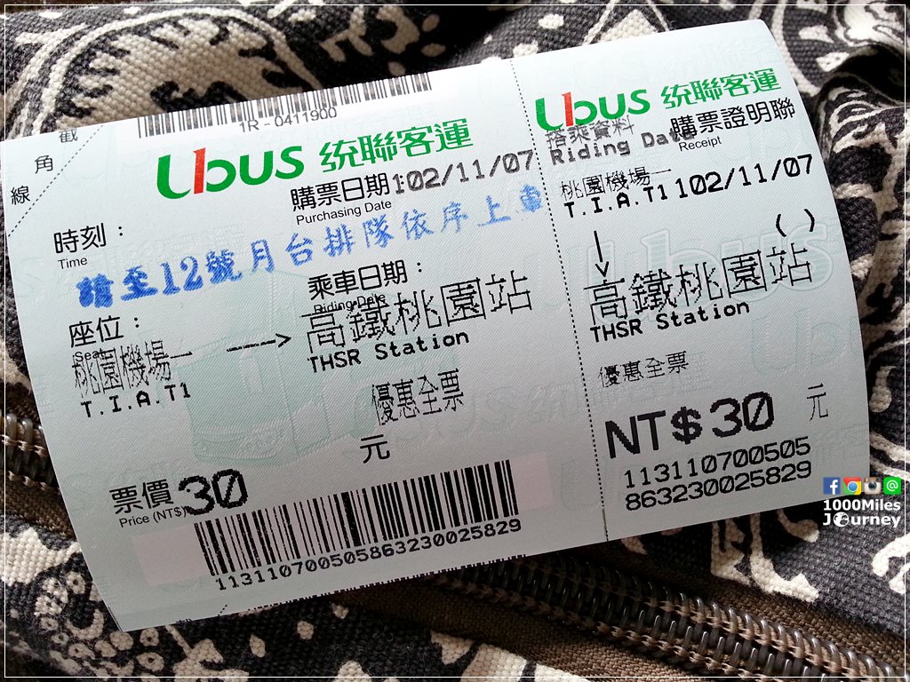 Taiwan High Speed Rail (HSR)