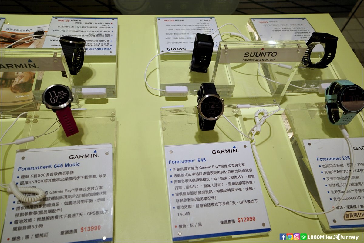 Running Accessories Shop at Taipei