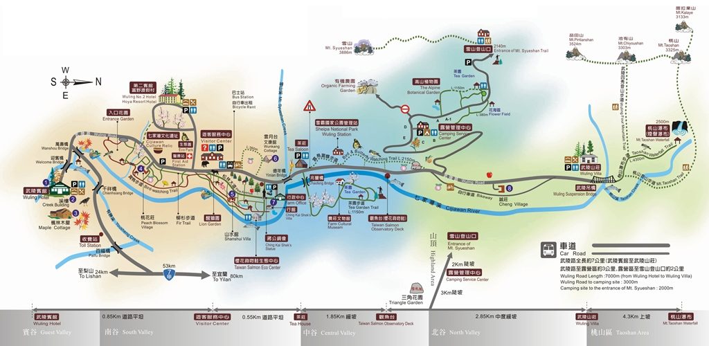 Wuling Farm Map