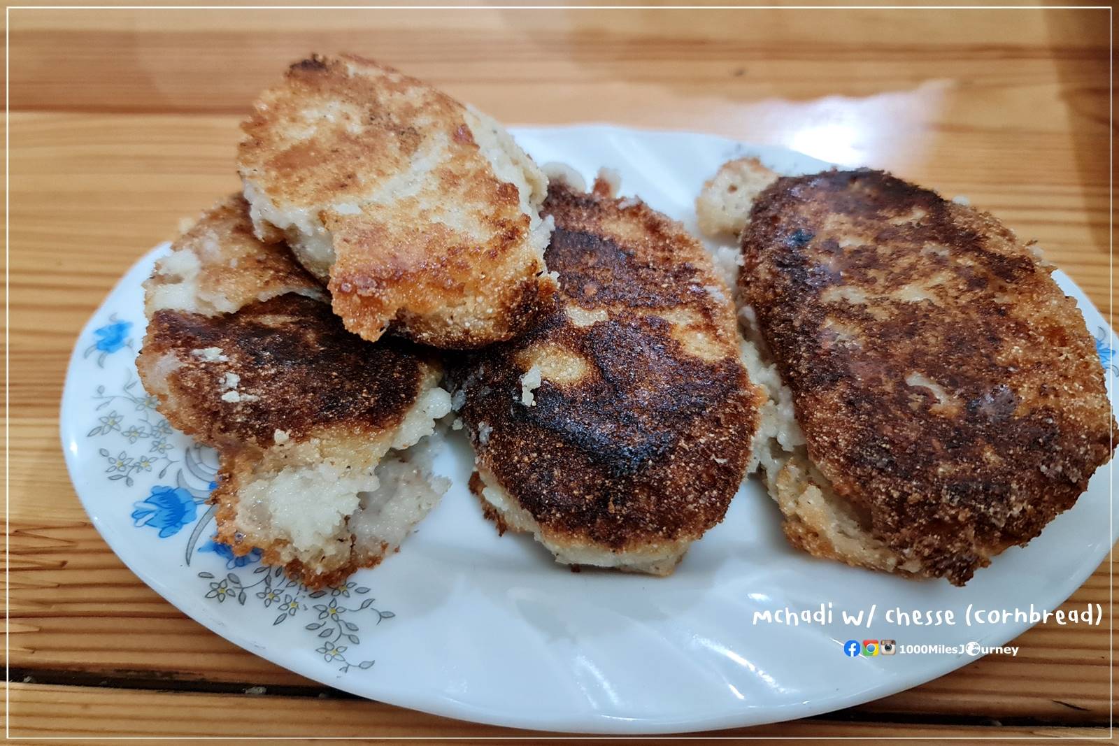 Georgian cornbread อาหารจอร์เจีย