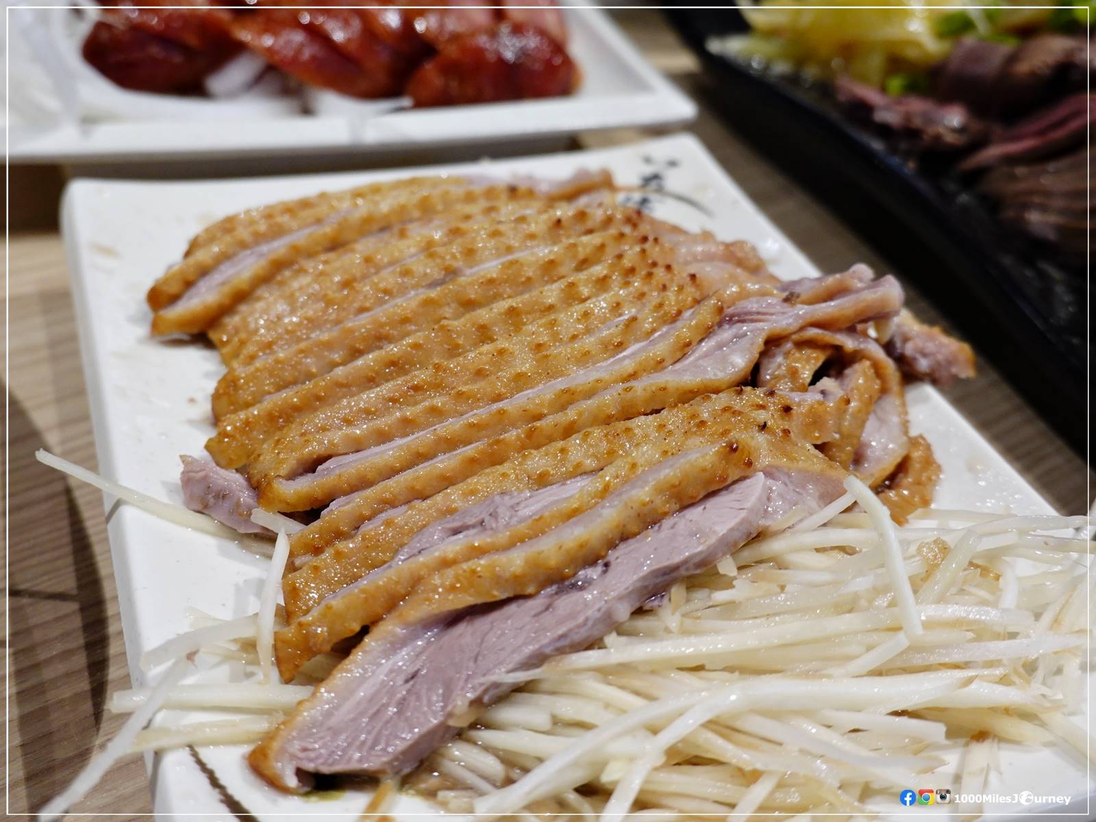 Smoked goose is A Cheng's signature dish